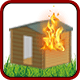Brandeinsatz > Gartenhütte- / Schuppenbrand